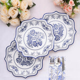 Scalloped Rims Disposable Plates